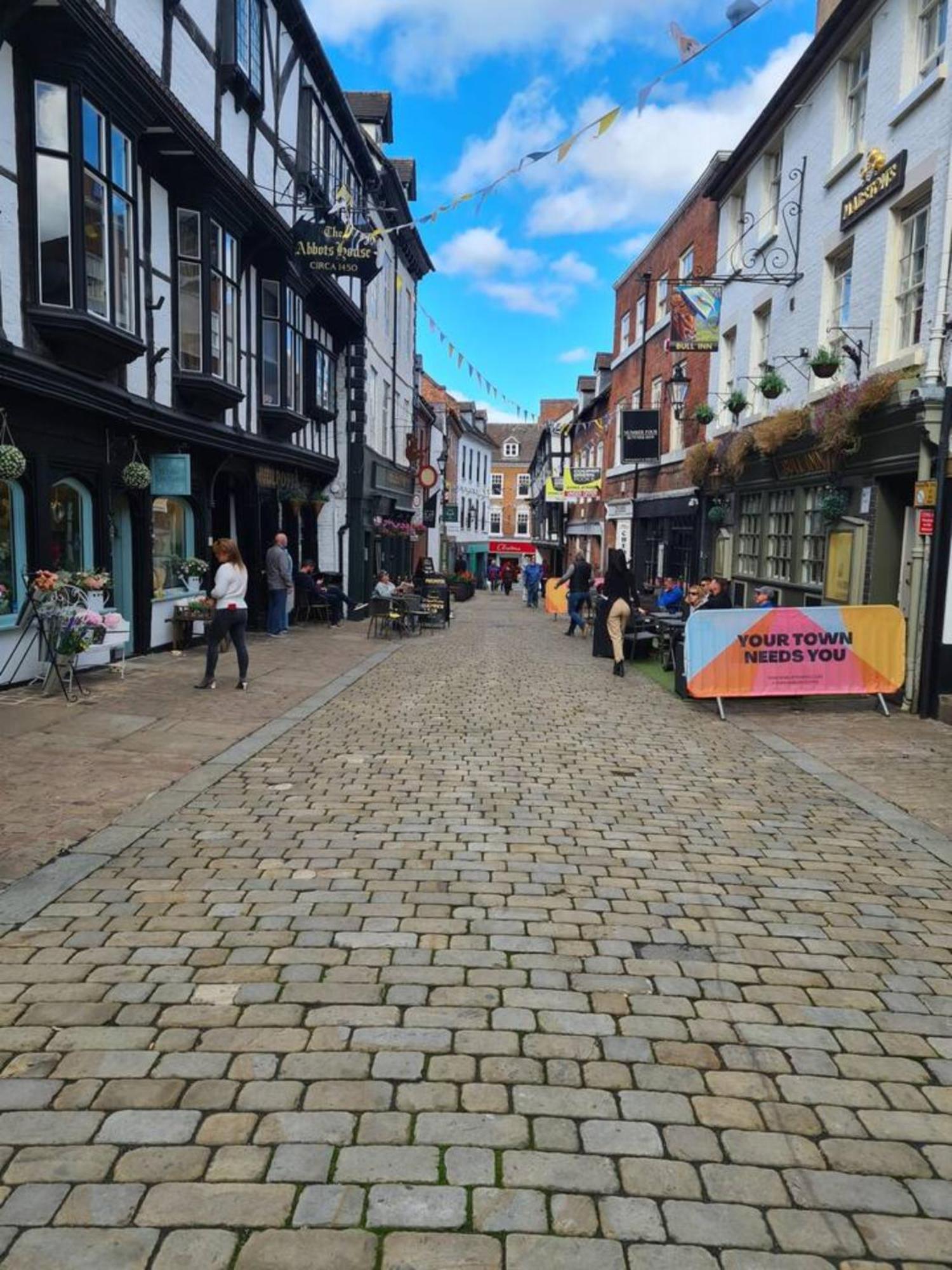 Apartamento Cosy Corner - Town Centre Flat With Free Nearby Parking Shrewsbury Exterior foto
